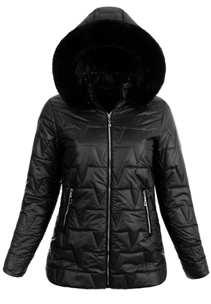 Damska Kurtka Zimowa Czarna