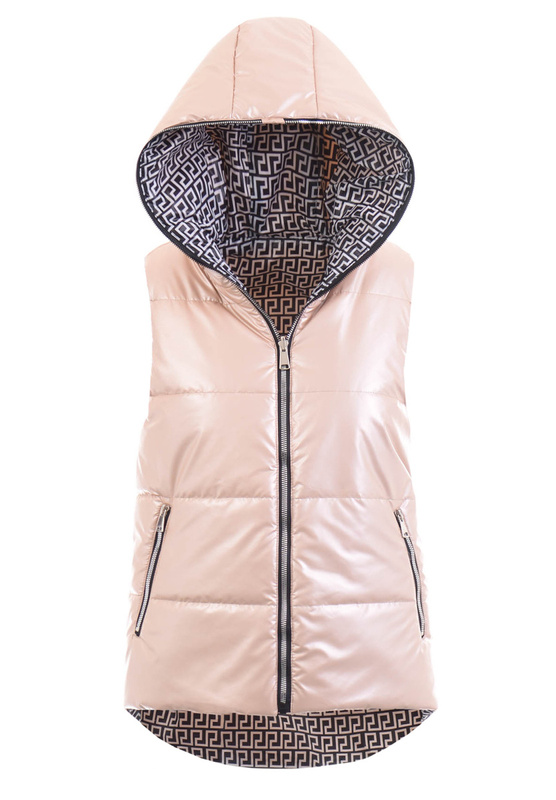 Damska Kamizelka Bezrękawnik Granat