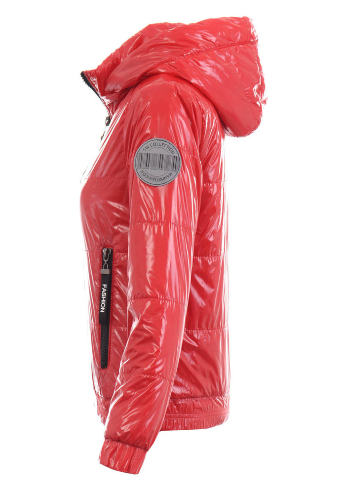 Damska Wiosenna Ortalion Kurtka Czarna