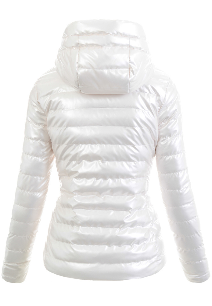 Kurtka Parka Wiosenna Ecru