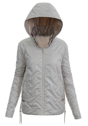Kurtka Parka Wiosenna Ecru