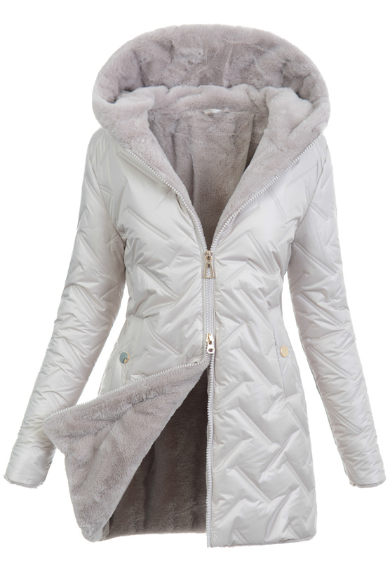 Damska Kurtka Zimowa Różowa