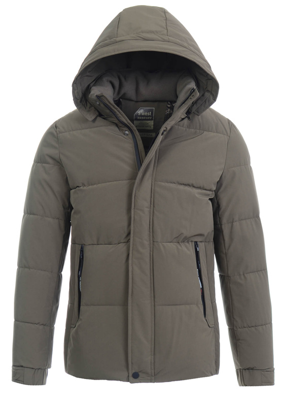 Męska Zimowa Kurtka Khaki