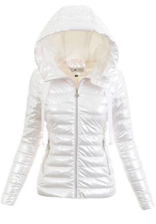 Kurtka Parka Wiosenna Ecru