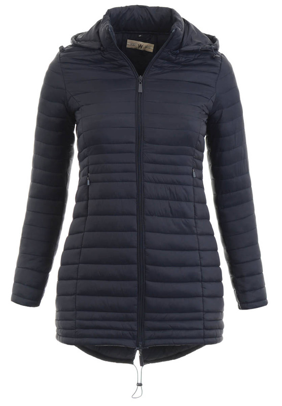 Kurtka Ortalionowa Wiosenna Granatowa