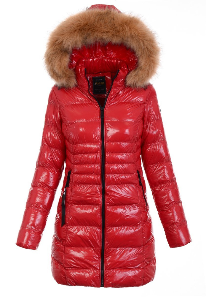 Damska Kurtka Ortalionowa Czerwona