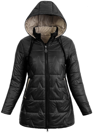 Damska Kurtka Zimowa Czarna