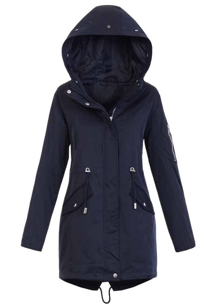 Parka Zimowa 2w1 Sylwia Granatowa