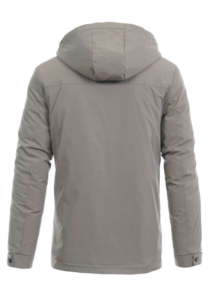 Męska Zimowa Kurtka Beżowa