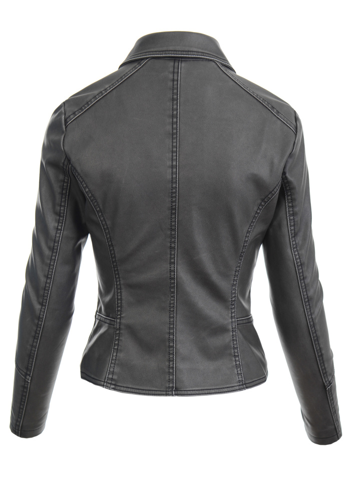 Damska Kurtka Ramoneska Czarna