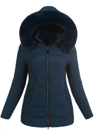 Damska Kurtka Zimowa Morska