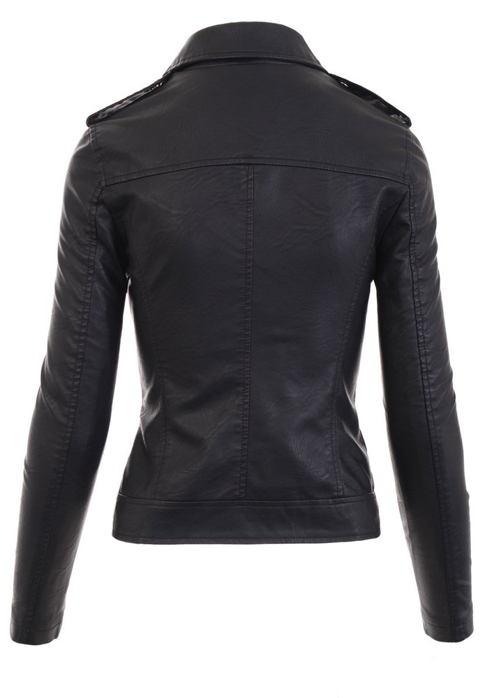 Damska Kurtka Ramoneska Czarna