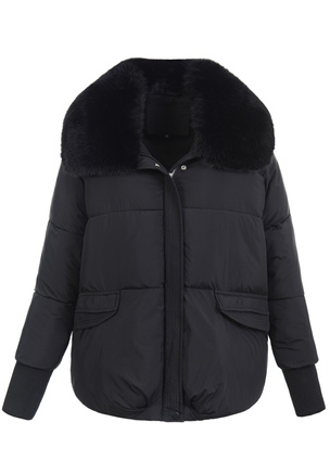 Damska Kurtka Zimowa Czarna