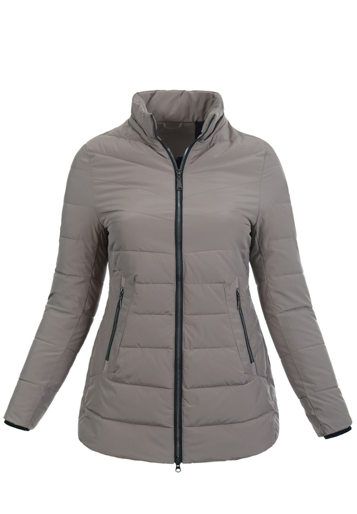 Damska Kurtka Zimowa Jasno Brązowa