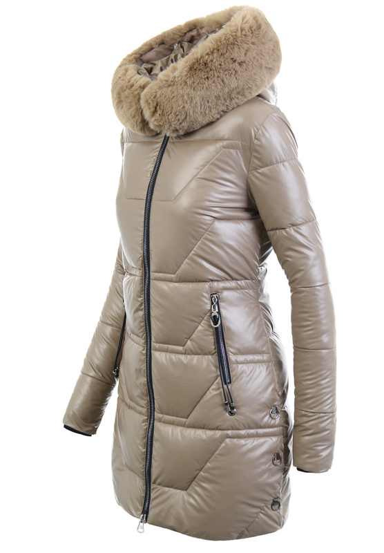 Damska Kurtka Zimowa Cappuccino