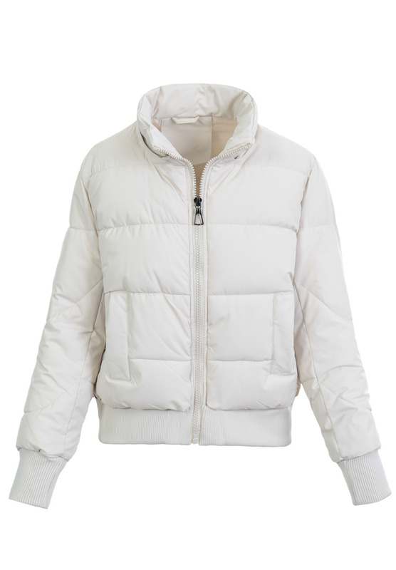 Damska Kurtka Zimowa Ecru