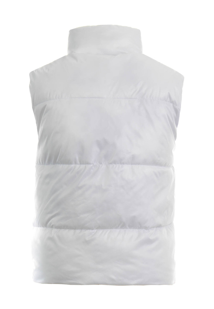 Damska Kamizelka Bezrękawnik Dwustronny Ecru