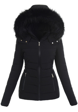 Damska Kurtka Zimowa Czarna