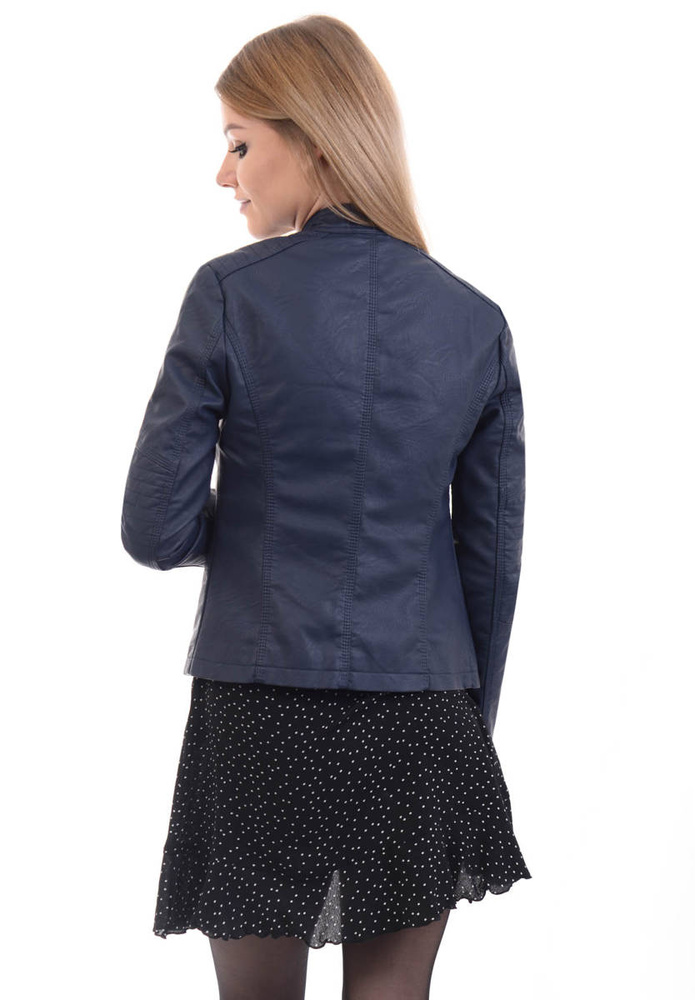 Damska Kurtka Ramoneska Czerwona