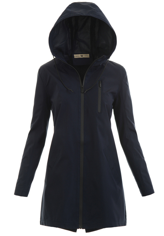 Kurtka Parka Wiosenna Granatowa