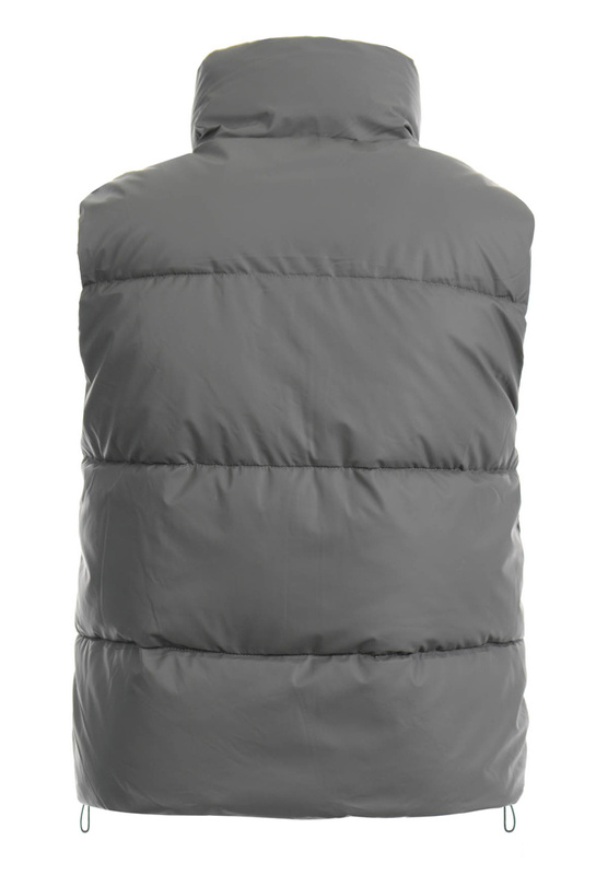 Damska Kamizelka Bezrękawnik Szary