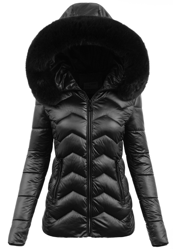 Damska Kurtka Zimowa Czarna