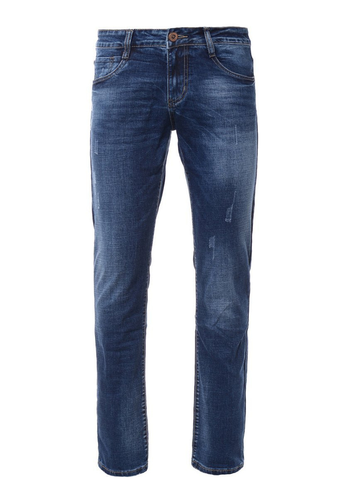 Męskie Spodnie Jeansowe Granatowe