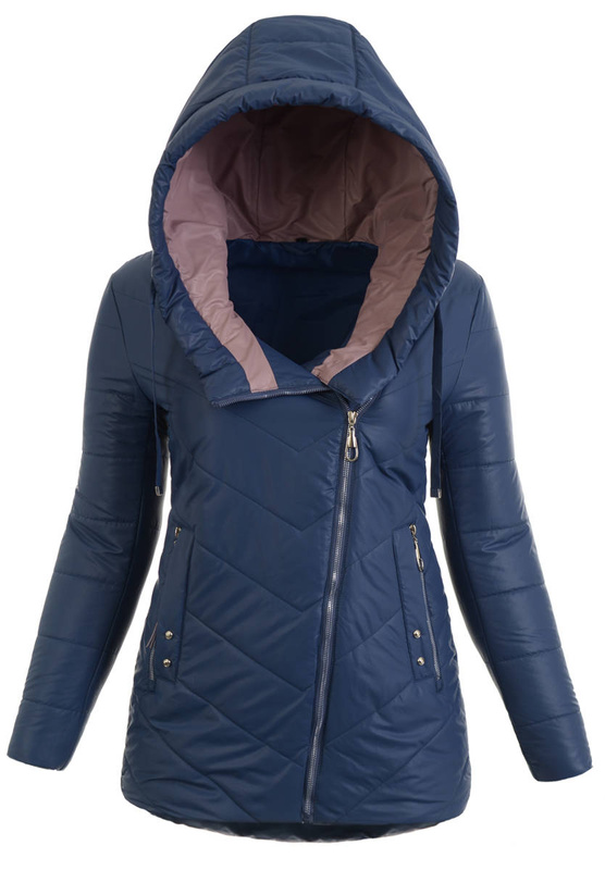 Kurtka Wiosenna Niebieska