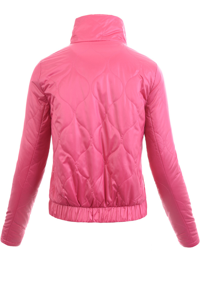 Kurtka Parka Wiosenna Różowa