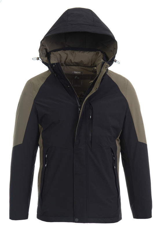 Męska Zimowa Kurtka Czarna