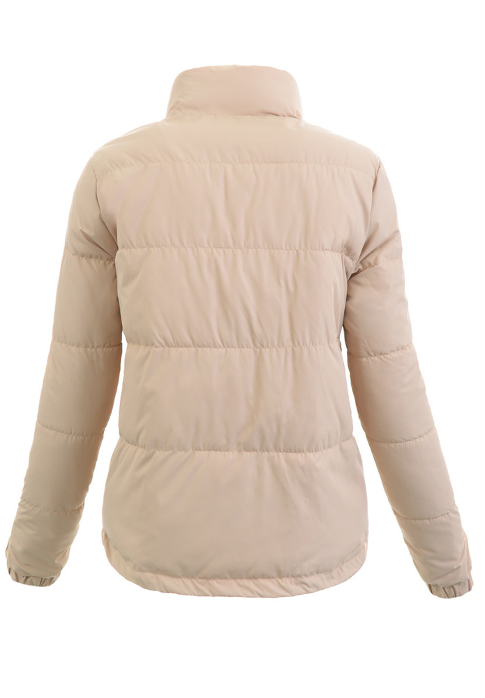 Kurtka Parka Wiosenna Jasno Beżowa