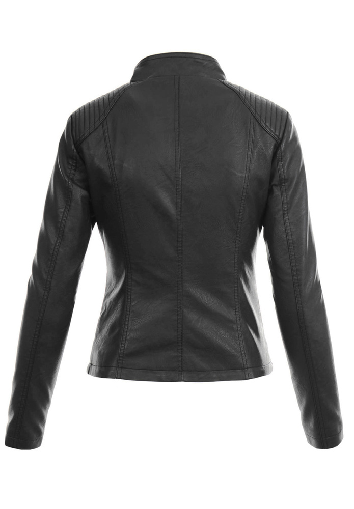 Damska Kurtka Ramoneska Czarna