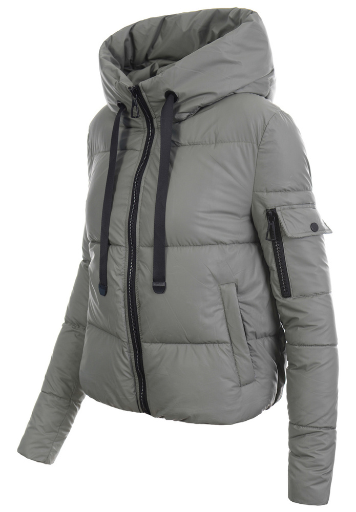 Damska Kurtka Zimowa Zielony