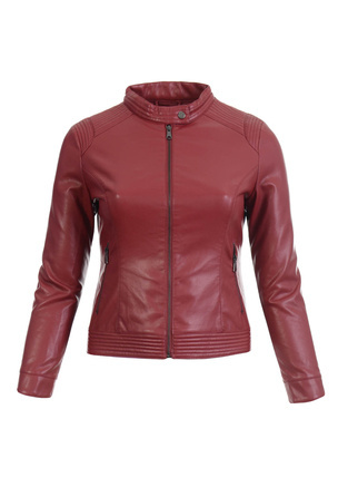 Damska Kurtka Ramoneska Granatowa