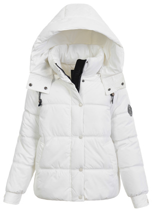 Damska Kurtka Zimowa Biała