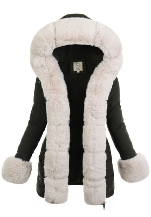 Parka Zimowa Zielona