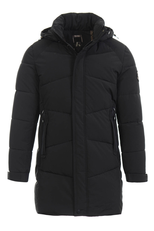 Męska Zimowa Kurtka Czarna