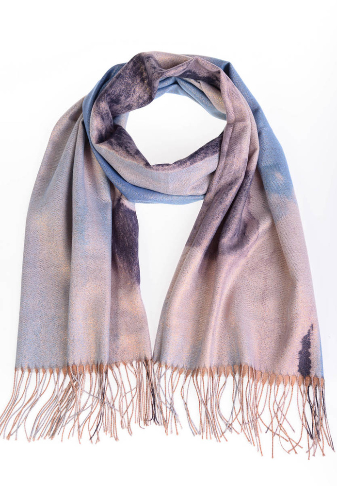 Szal Damski Brązowy