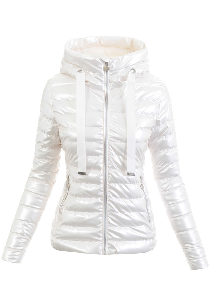 Kurtka Parka Wiosenna Ecru