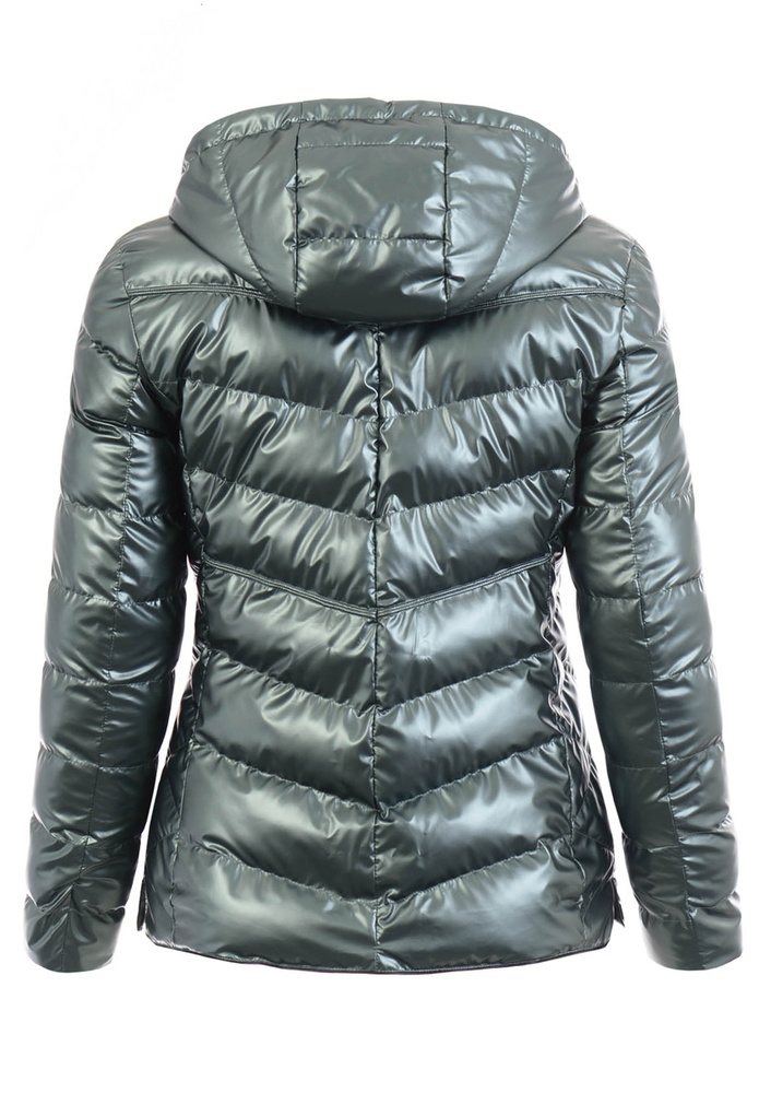 Damska Wiosenna Ortalion Kurtka Czarna