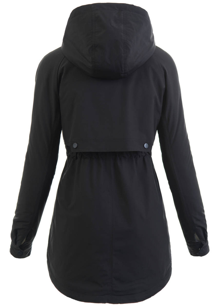 Kurtka Parka Wiosenna Czarna