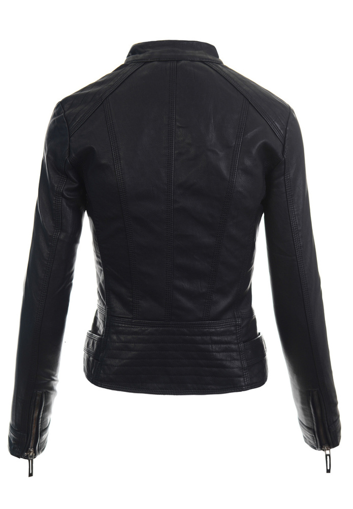 Damska Kurtka Ramoneska Czarna