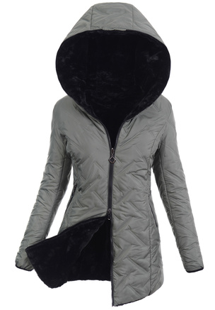 Damska Kurtka Zimowa Zielona