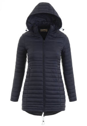 Kurtka Ortalionowa Wiosenna Granatowa