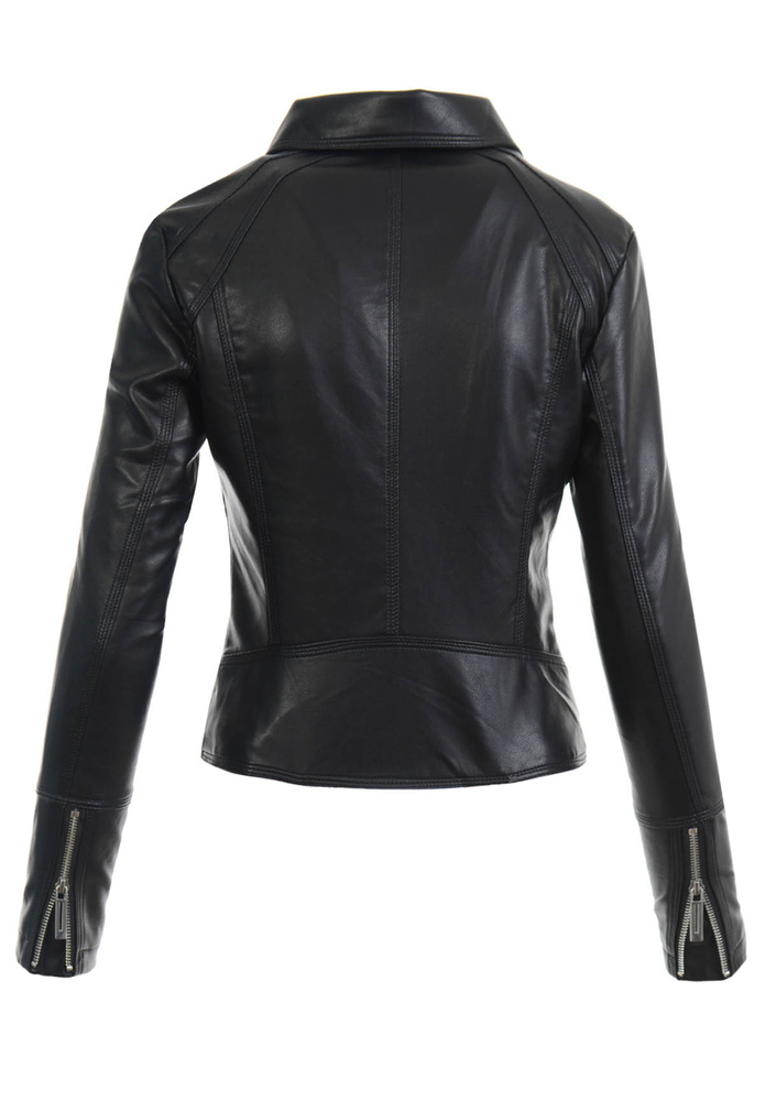 Damska Kurtka Ramoneska Czarna