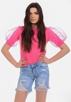 Damskie Krótkie Spodenki Jeansowe Niebieskie