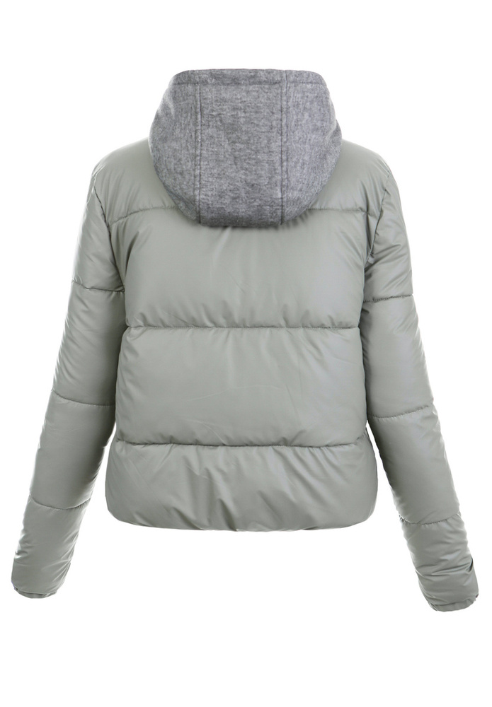 Damska Zimowa Ortalionowa Kurtka Khaki