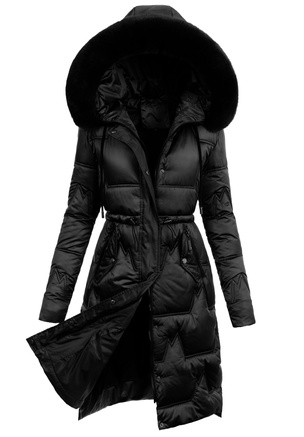 Damska Kurtka Zimowa Czarna