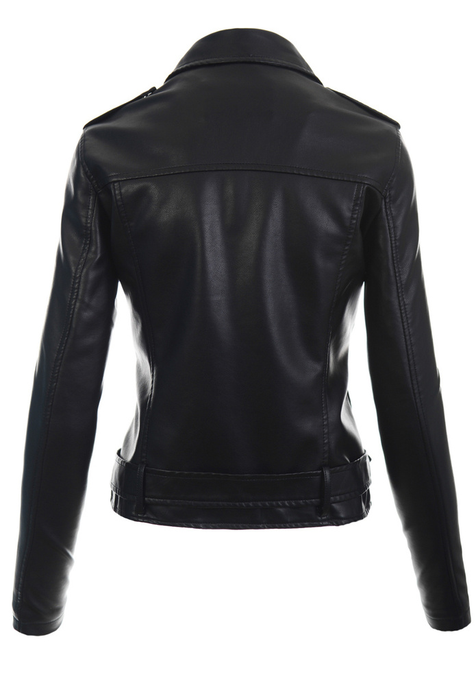 Damska Kurtka Ramoneska Czarna