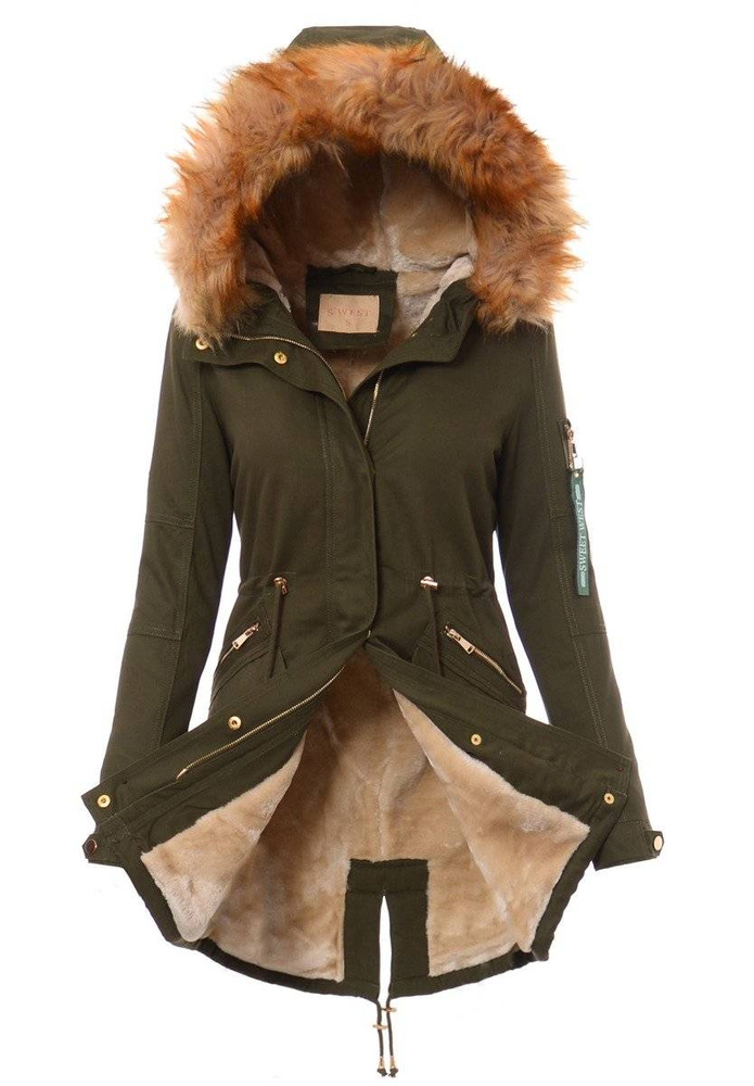 Damska Kurtka Khaki